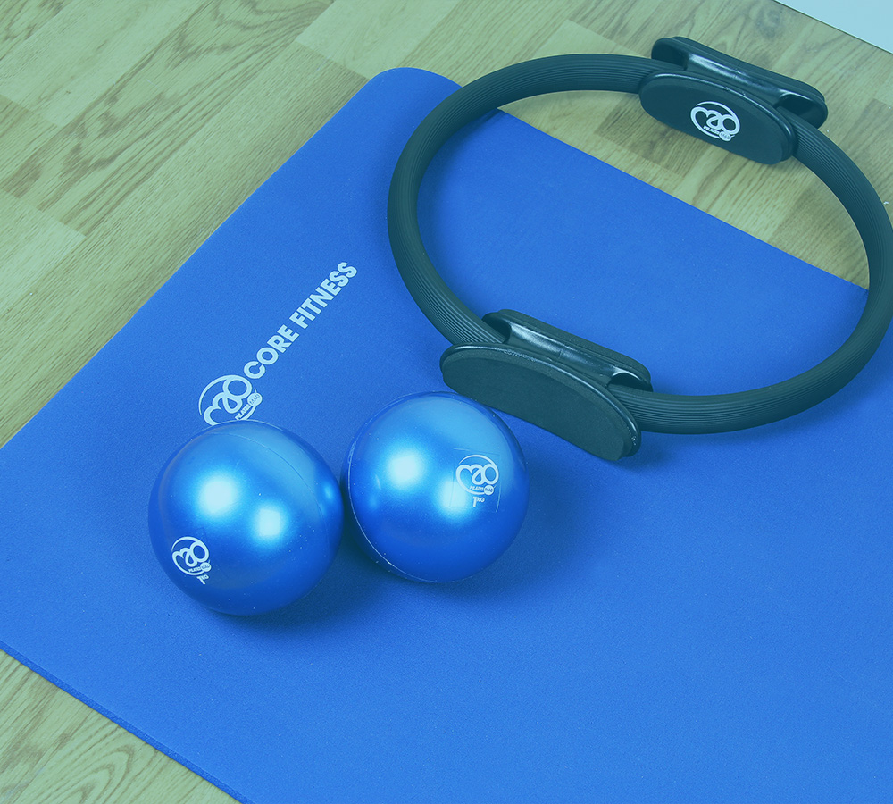 Pilates-Mad products on Pilates mat
