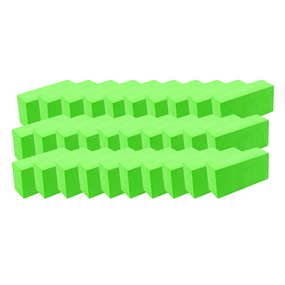 Box of 30 Lime Yoga Bricks