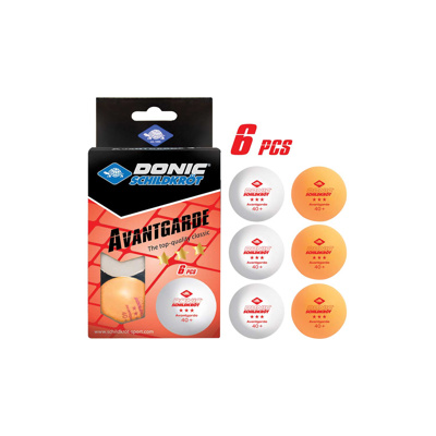 3-Star Avantgarde Poly 40+ Ball - 6 Pack