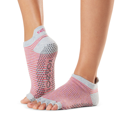 Half Toe Low Rise - Grip Socks in Hola