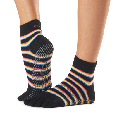 Full Toe Ankle - Grip Socks in Mystique