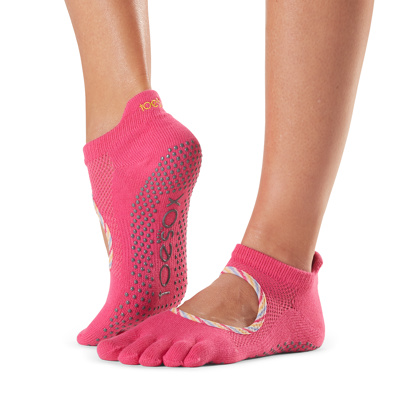 Full Toe Bellarina - Grip Socks in Jetset