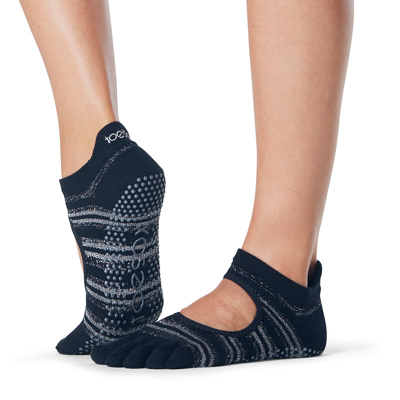 Full Toe Bellarina - Grip Socks in Solstice 