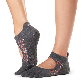 Full Toe Bellarina - Grip Socks in Sundown