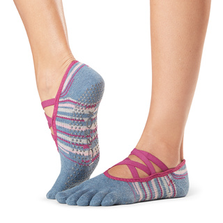 Full Toe Elle - Grip Socks in Gypsy
