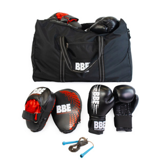 BBE PVC 12oz Sparring Glove Boxing Kit - 10 pack