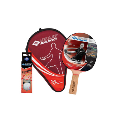 Persson 600 Table Tennis Paddle & Balls Gift Set