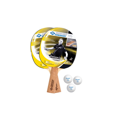 Persson 500 Cork Table Tennis Paddle & Balls Set Persson 500 Cork Table Tennis Paddle & Balls Set