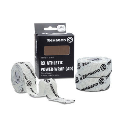 RX Athletic Power-Wrap 25mm - White