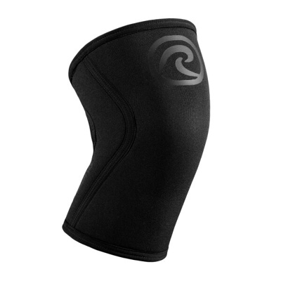 RX Carbon Black Knee Sleeve 7mm - Black