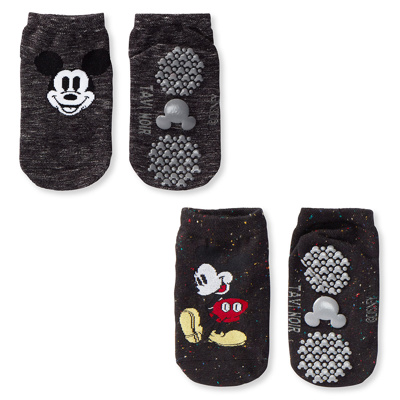 Tiny Soles Grip Socks - Mickey (Pack of 2)