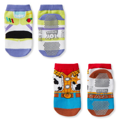 Tiny Soles Grip Socks - Toy Story (Pack of 2)