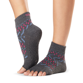 Half Toe Ankle - Grip Socks in Festival