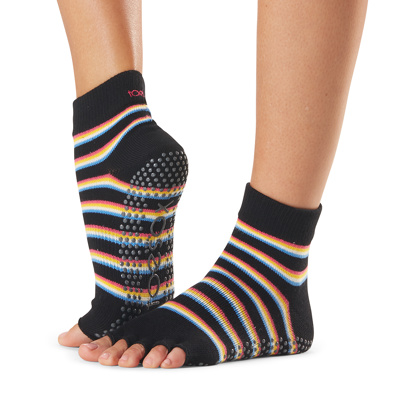 Half Toe Ankle - Grip Socks in Mystique