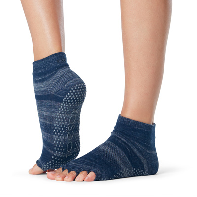 Half Toe Ankle - Grip Socks in Nebula 