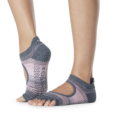 Half Toe Bellarina - Grip Socks in Echo