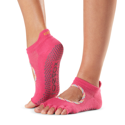 Half Toe Bellarina - Grip Socks in Jetset