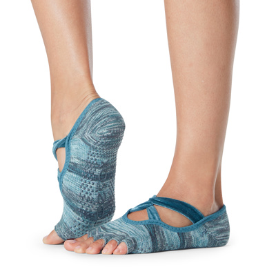 Half Toe Ivy - Grip Socks in Elm