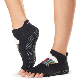 Half Toe Low Rise - Grip Socks in Imagine