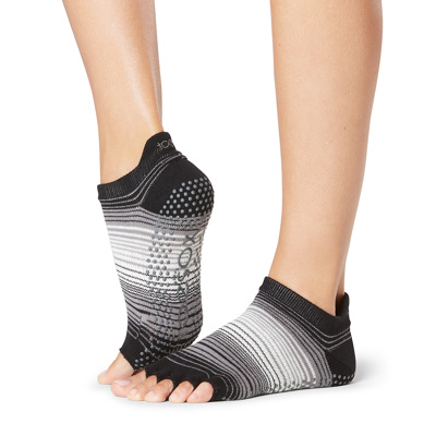 Half Toe Low Rise - Grip Socks in Static 