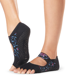 Half Toe Mia - Grip Socks in Karma