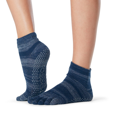 Full Toe Ankle - Grip Socks in Nebula 