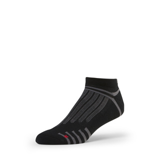 Low Rise Sports Socks in Black