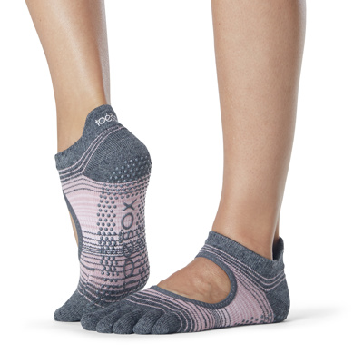 Full Toe Bellarina - Grip Socks in Echo
