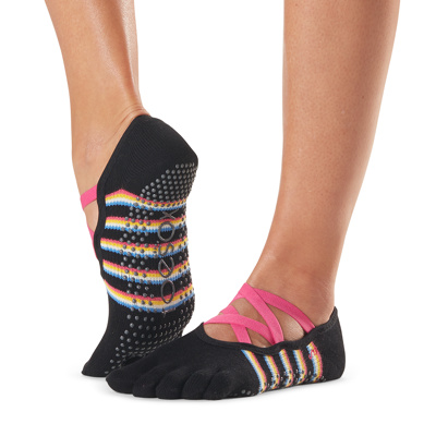 Full Toe Elle - Grip Socks in Mystique