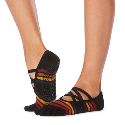 Full Toe Elle - Grip Socks in Nostalgic 