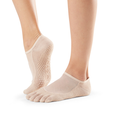 Full Toe Luna - Grip Socks in Nude
