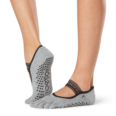 Full Toe Mia - Grip Socks in Amorous