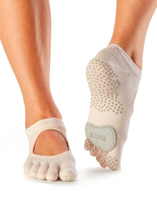 Plie Dance Socks - Full Toe in Sweetpea