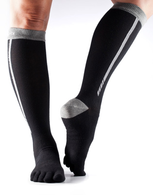 Zoe Compression - Sports Socks in Black