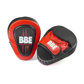 CLUB Leather Curved Hook & Jab Pads with Gel Cushioning