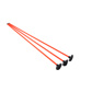 Sureshot Spare Arrows PK3 / Orange