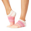 Savvy - Grip Socks in Hot Pink Stripe