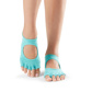 Half Toe Bellarina - Grip Socks in Aqua