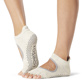 Half Toe Bellarina - Grip Socks in Oatmeal 
