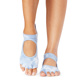 Half Toe Bellarina - Grip Socks in Wave Tie Dye