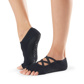 Half Toe Elle - Grip Socks in Black