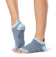 Half Toe Low Rise - Grip Socks in Bluebell