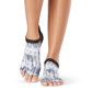 Half Toe Low Rise - Grip Socks in Black Iris