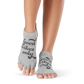 Half Toe Low Rise - Grip Socks in Motto