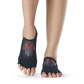Half Toe Luna - Grip Socks in Confetti Minnie