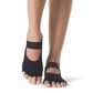 Half Toe Mia - Grip Socks in Black