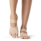 Half Toe Mia - Grip Socks in Nude