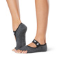 Half Toe Mia - Grip Socks in Pansy
