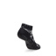 Low Rise Grip Socks in Black Shadow