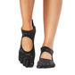 Full Toe Bellarina - Grip Socks in Black Space Dye